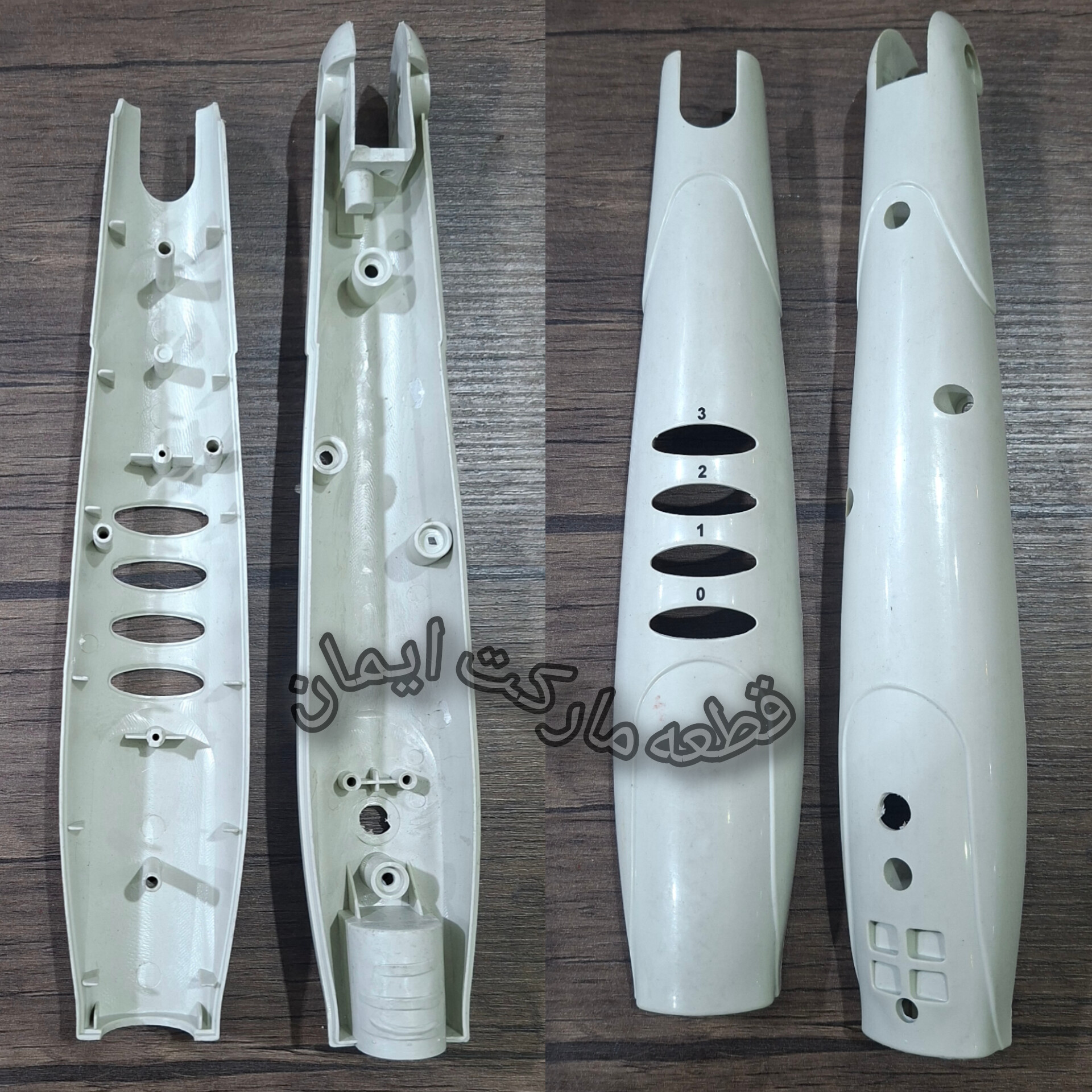 بدنه پنکه سفید
