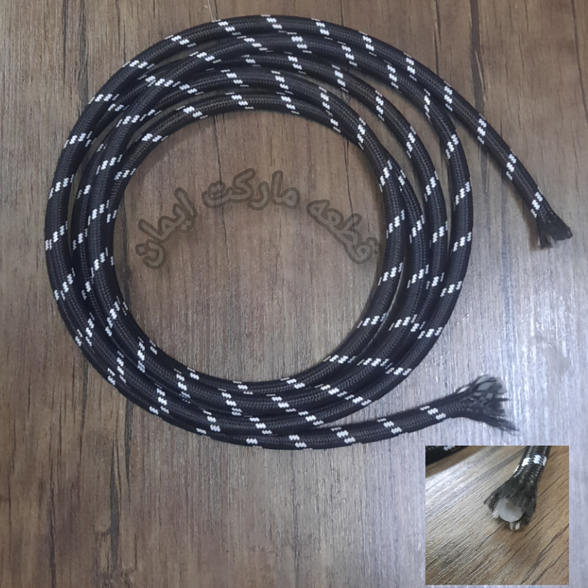 شلنگ بخارشوی باروکش پارچه ای یک مترو65سانتی